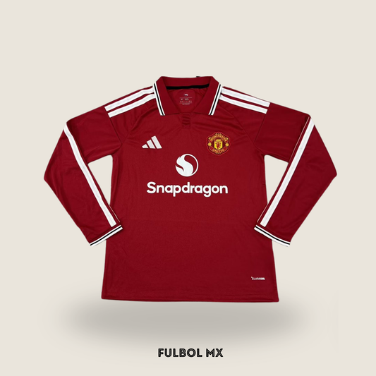 Manchester United Local 2026/2027 - Manga Larga