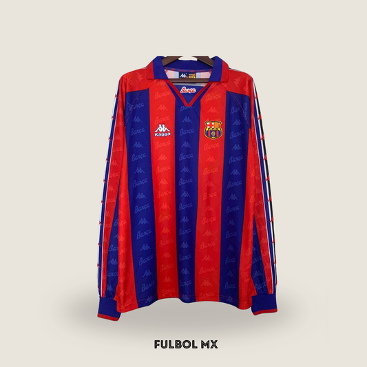 Barcelona Local 1996/1997 - Manga Larga