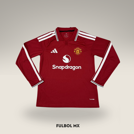 Manchester United Local 2026/2027 - Manga Larga